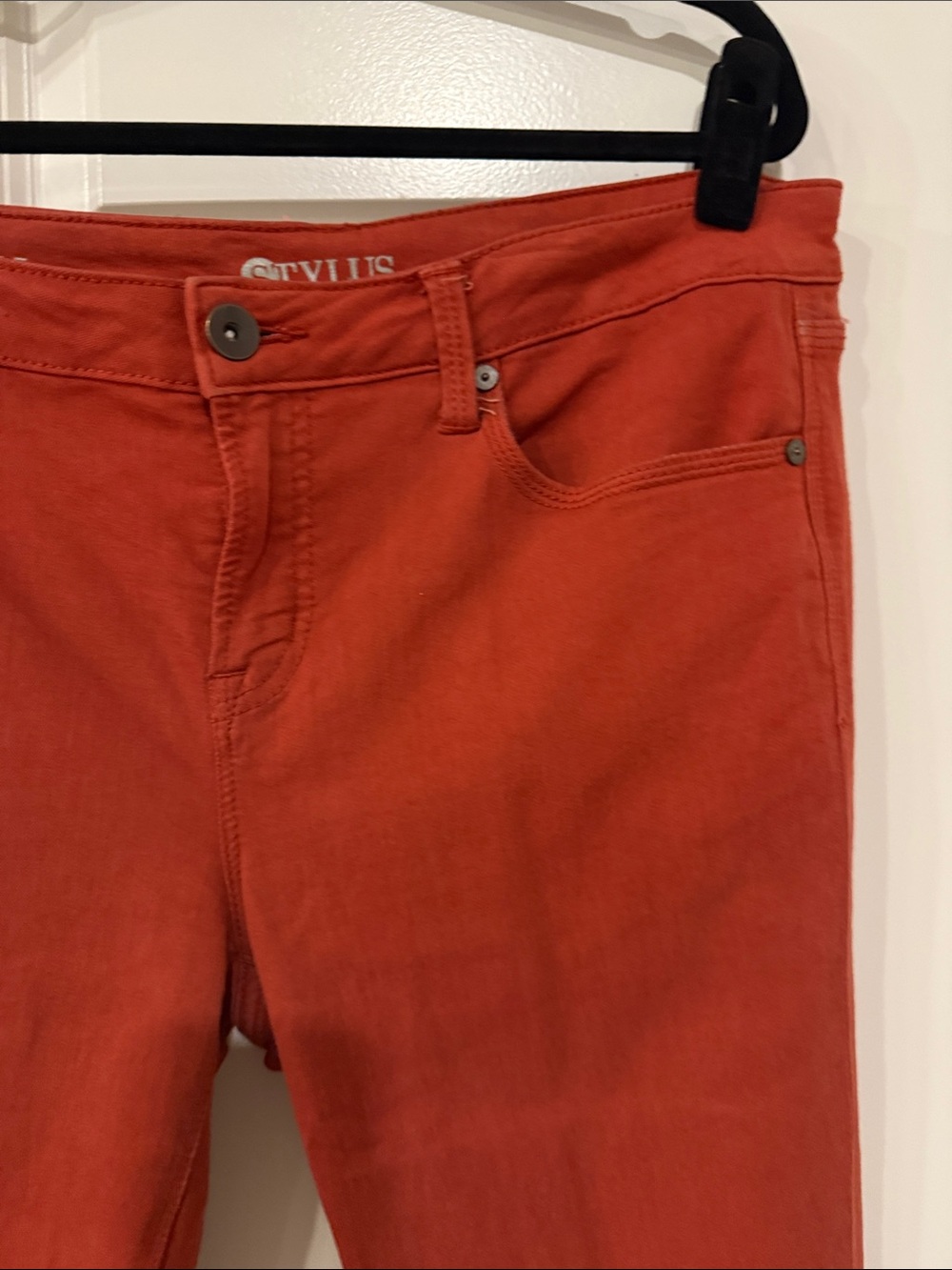 STYLUS Red Skinny Jeans - Picture 5 of 15
